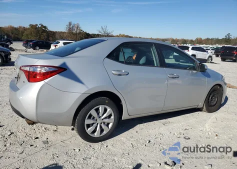 2015 Toyota Corolla L z USA, uszkodzony, nr VIN 2T1BURHE7FC291712